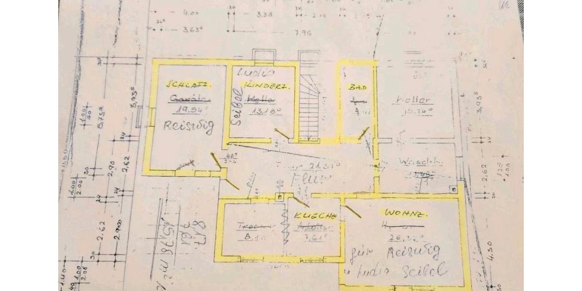 Etagenwohnung Dietzhölztal - 3 Zimmer, 100 m&sup2;, 700&euro; | Angebot:25960498