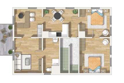 Wohnung Bad Laasphe - 4 Zimmer, 71 m&sup2;, 560&euro; | Angebot:26699229