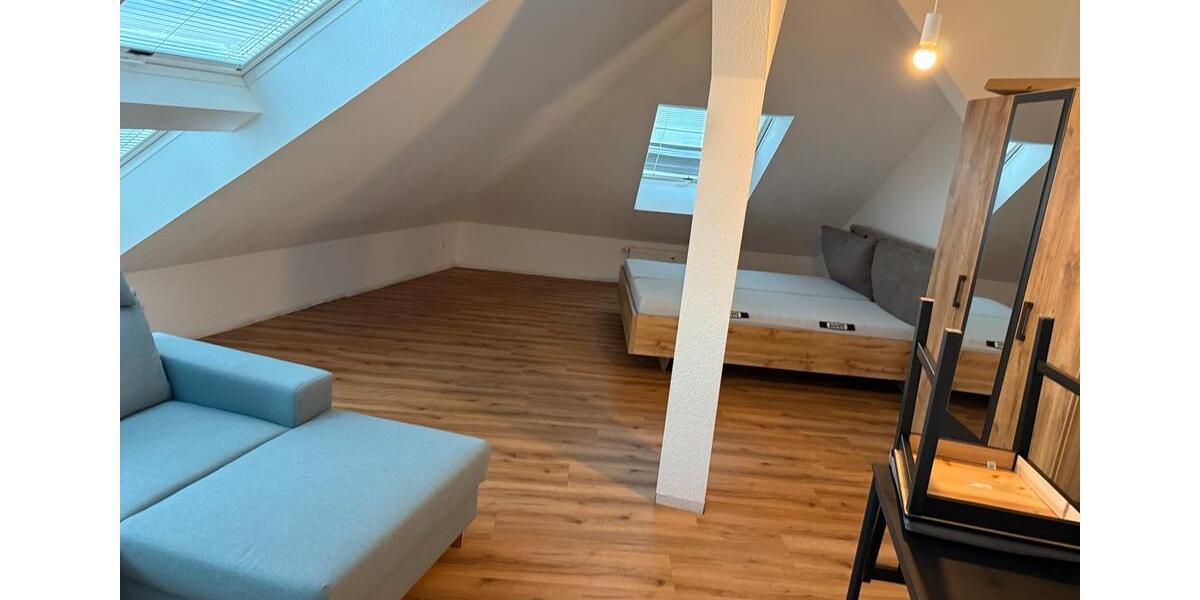 Dachgeschoßwohnung Siegen Dillnhütten - 1 Zimmer, 50 m&sup2;, 560&euro; | Angebot:26532662
