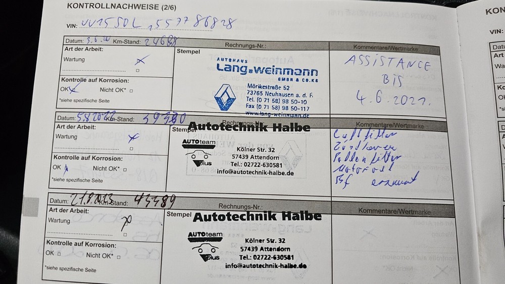 Dacia Sandero 45.800 km 7.800 &euro; Attendorn 57439