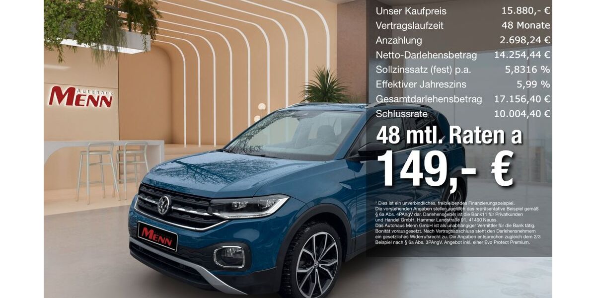 VW T-Cross 63.890 km 15.880 &euro; Siegen 57074