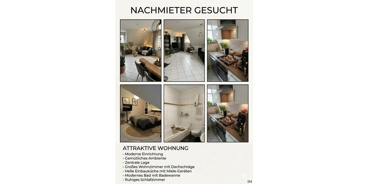 Etagenwohnung Lennestadt - 3 Zimmer, 72 m&sup2;, 900&euro; | Angebot:25612724