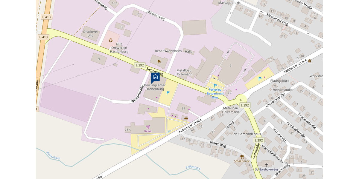 Gewerbeobjekt Hachenburg - 1.600&euro; | Angebot:13828421