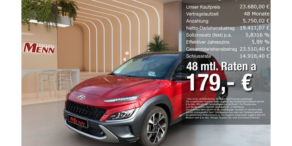 Hyundai KONA 32.800 km 23.680 &euro; Siegen 57074