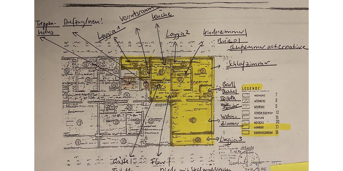 Etagenwohnung Siegen Kaan-Marienborn - 3 Zimmer, 96 m&sup2;, 960&euro; | Angebot:25884328