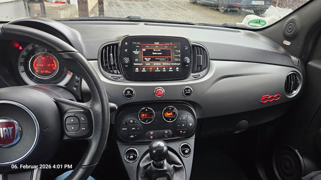 Fiat 500 62.000 km 10.490 &euro; Burbach 57299