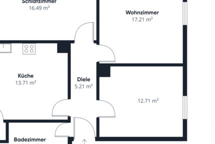 Wohnung Siegen Geisweid - 3 Zimmer, 73 m&sup2;, 680&euro; | Angebot:27348054