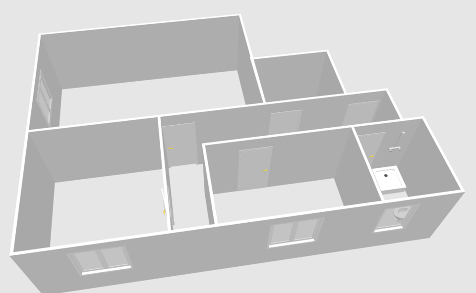 Erdgeschoßwohnung Hof - 2.5 Zimmer, 67 m&sup2;, 430&euro; | Angebot:25106051