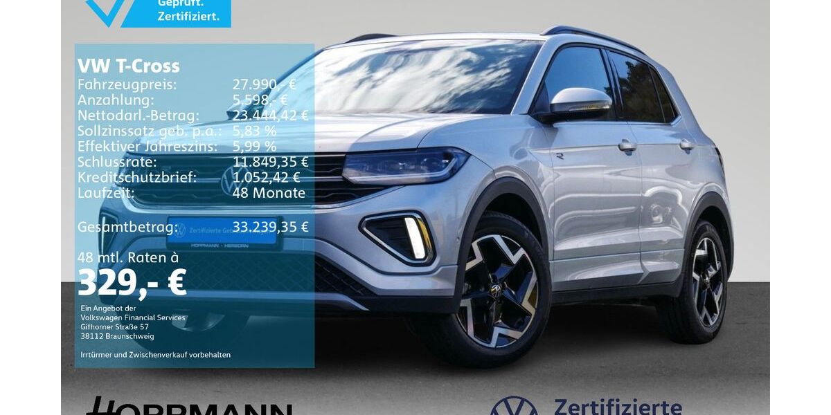 VW T-Cross 11.237 km 27.990 &euro; Herborn 35745