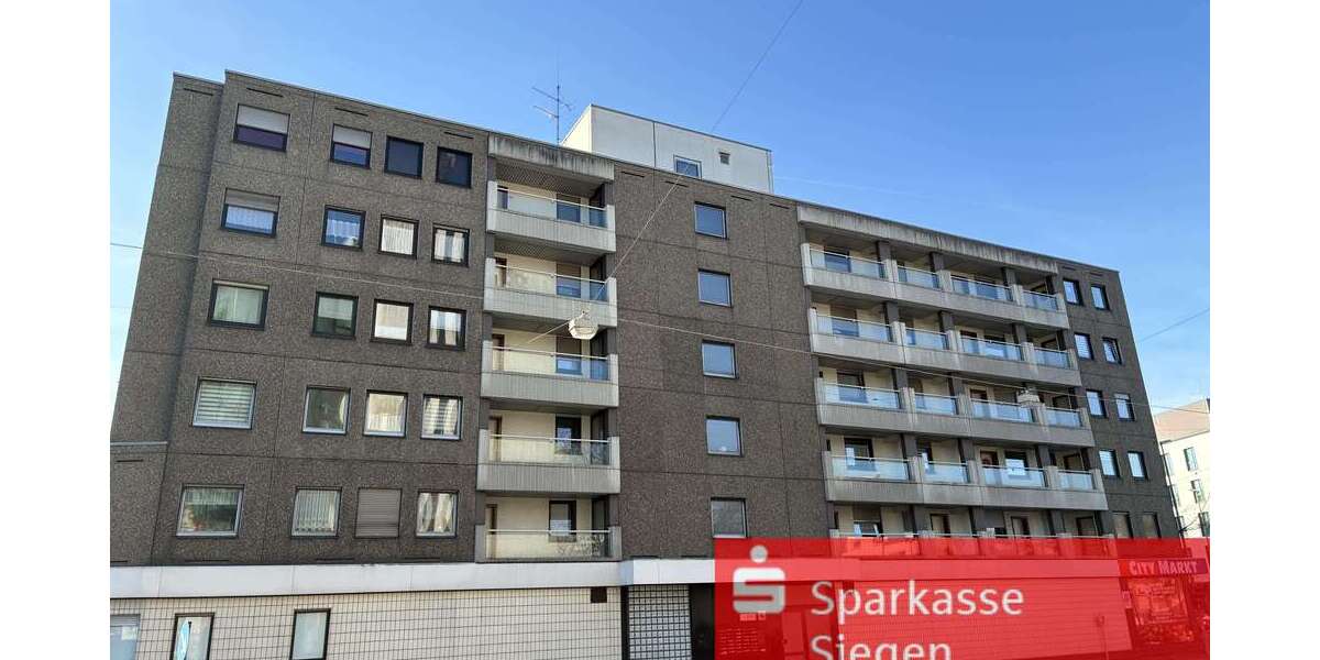 Etagenwohnung Siegen Kaan-Marienborn - 1 Zimmer, 35 m&sup2;, 69.000&euro; | Angebot:26104637
