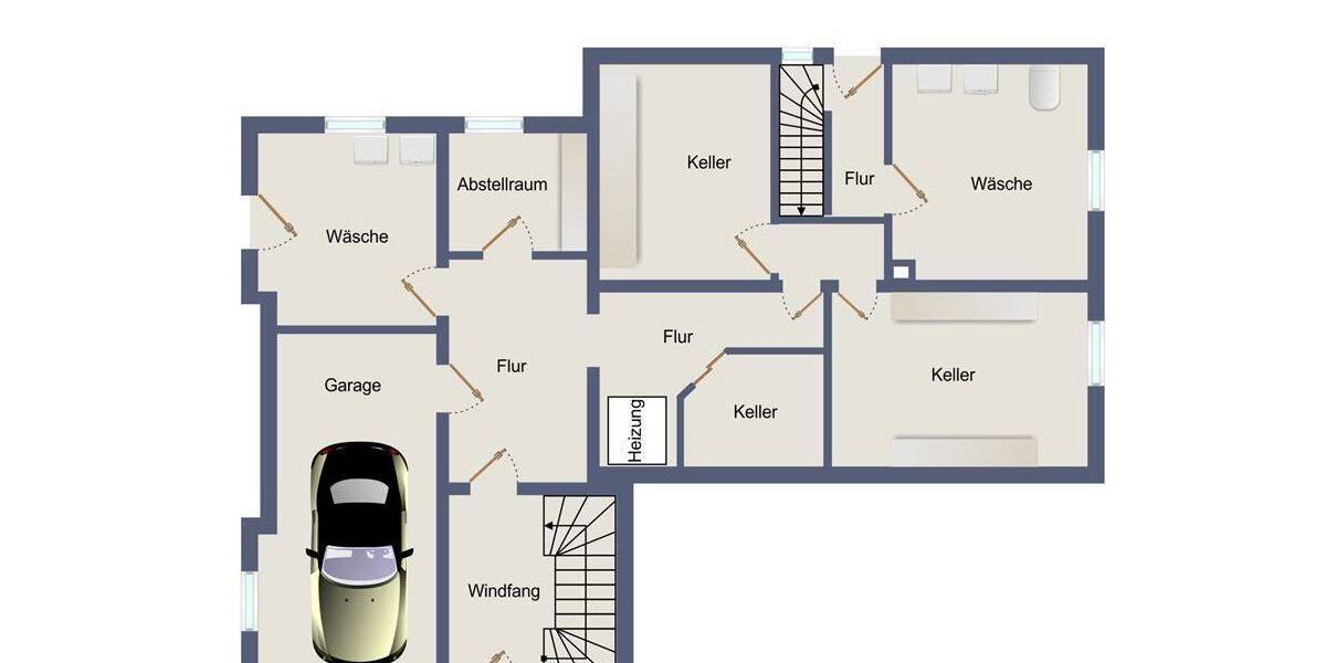 Mehrfamilienhaus, Wohnhaus Lennestadt Meggen - 9 Zimmer, 244 m&sup2;, 395.000&euro; | Angebot:25771706