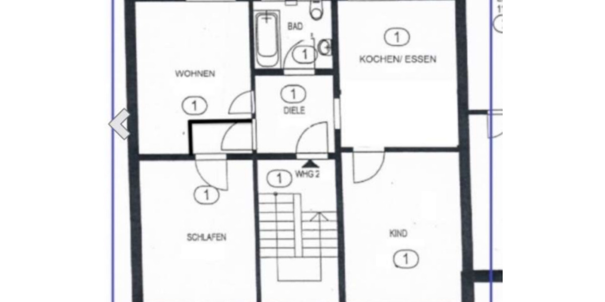 Erdgeschoßwohnung Siegen Kaan-Marienborn - 3 Zimmer, 67 m&sup2;, 620&euro; | Angebot:25975468