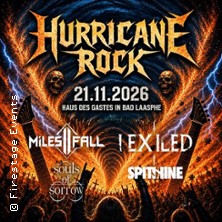Hurricane Rock 21.11.2026 Haus des Gastes