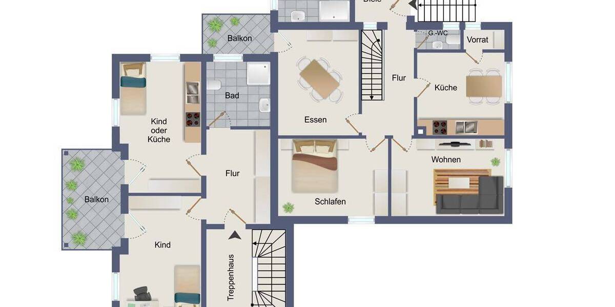 Mehrfamilienhaus, Wohnhaus Lennestadt Meggen - 9 Zimmer, 244 m&sup2;, 395.000&euro; | Angebot:25771706