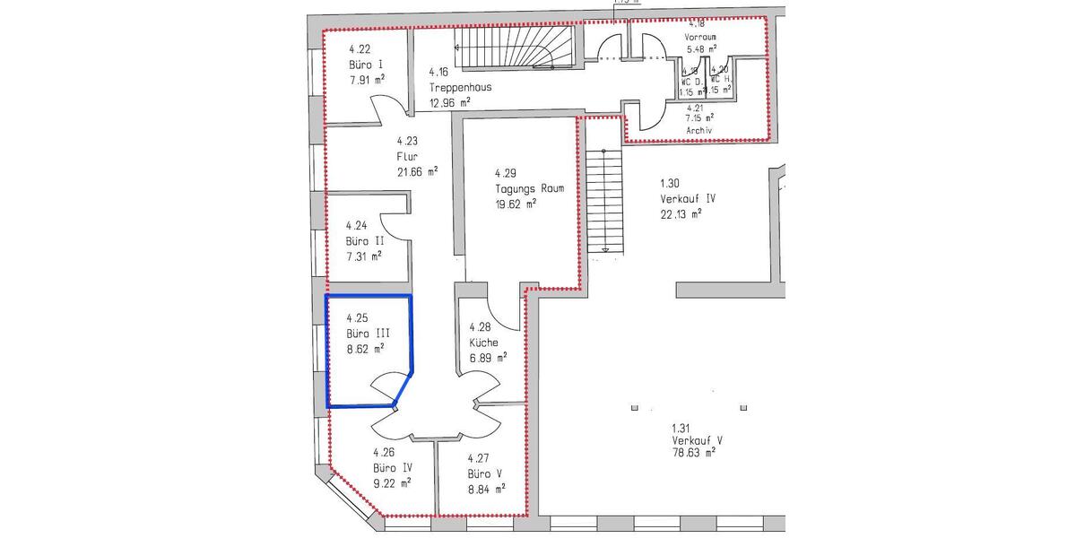 Etagenwohnung Hachenburg - 1 Zimmer, 21 m&sup2;, 350&euro; | Angebot:25868770