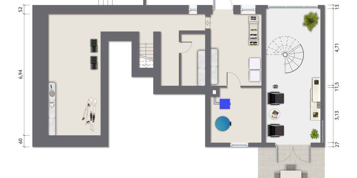Einfamilienhaus Molzhain - 5 Zimmer, 222 m&sup2;, 224.000&euro; | Angebot:25687122