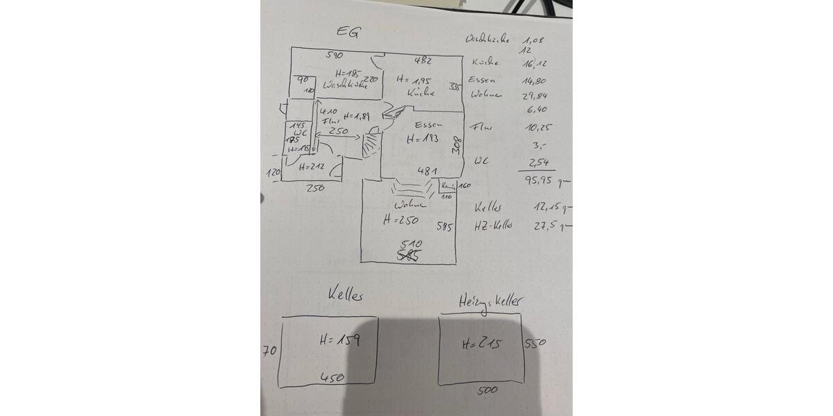 Doppelhaushälfte Kreuztal - 5 Zimmer, 160 m&sup2;, 1.350&euro; | Angebot:24987601