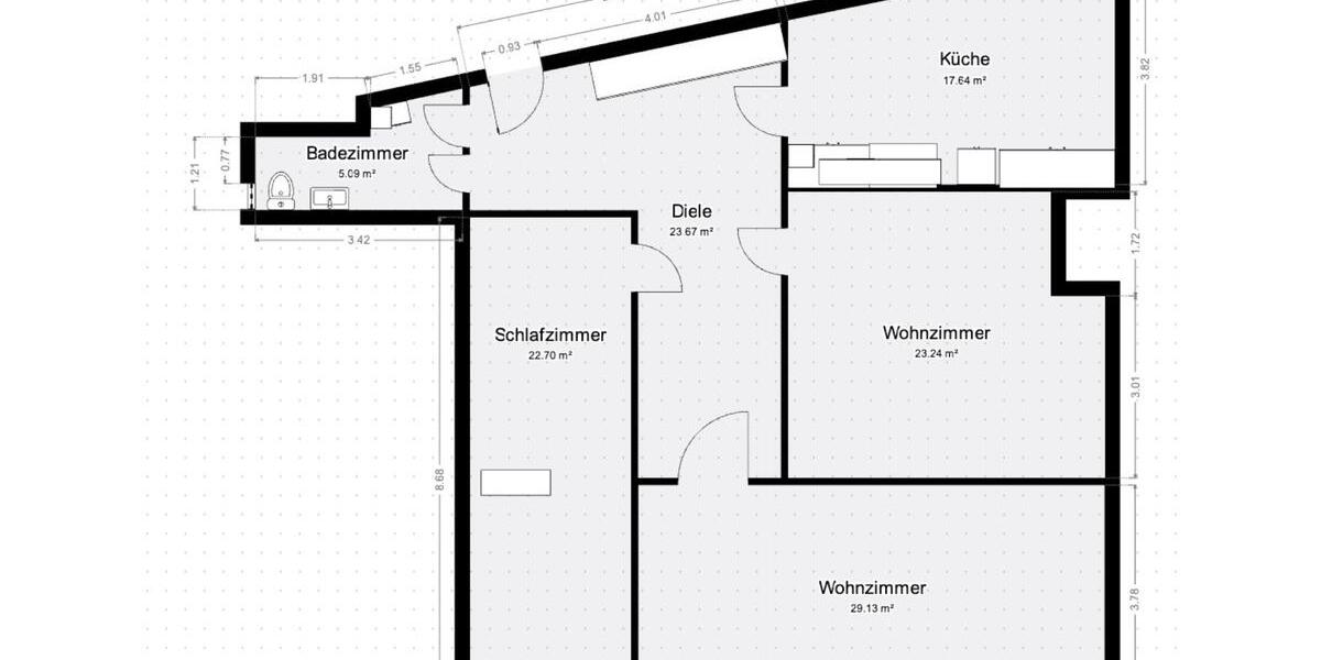 Dachgeschoßwohnung Hamm (Sieg) - 3 Zimmer, 120 m&sup2;, 700&euro; | Angebot:25349786