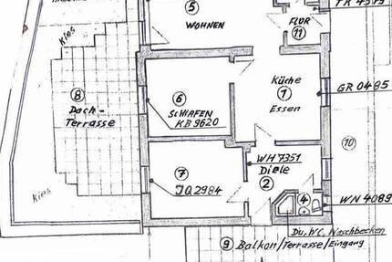 Wohnung Siegen Eiserfeld - 3 Zimmer, 90 m&sup2;, 650&euro; | Angebot:25907464