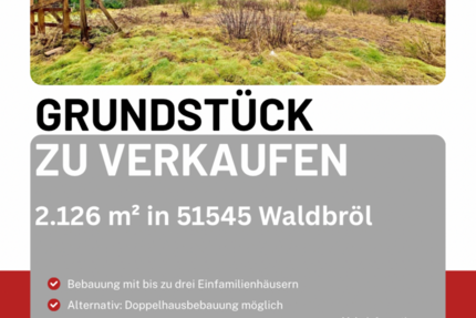 Grundstück waldbröl - 170.000&euro; | Angebot:24649395