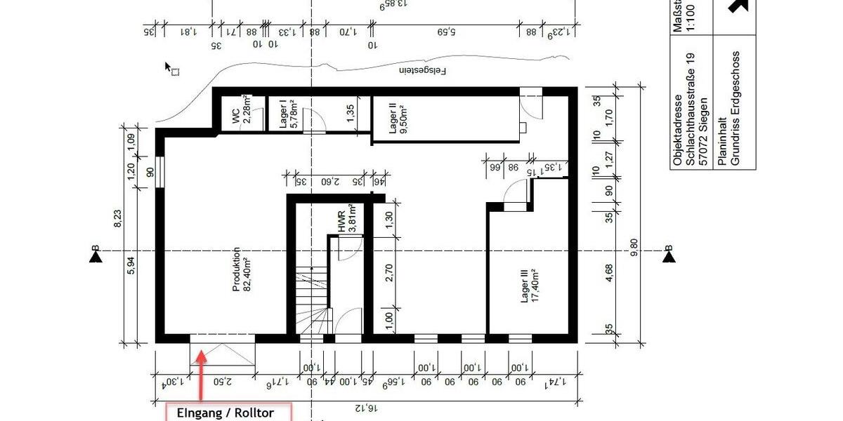 Gewerbeobjekt Siegen - 600&euro; | Angebot:26644508