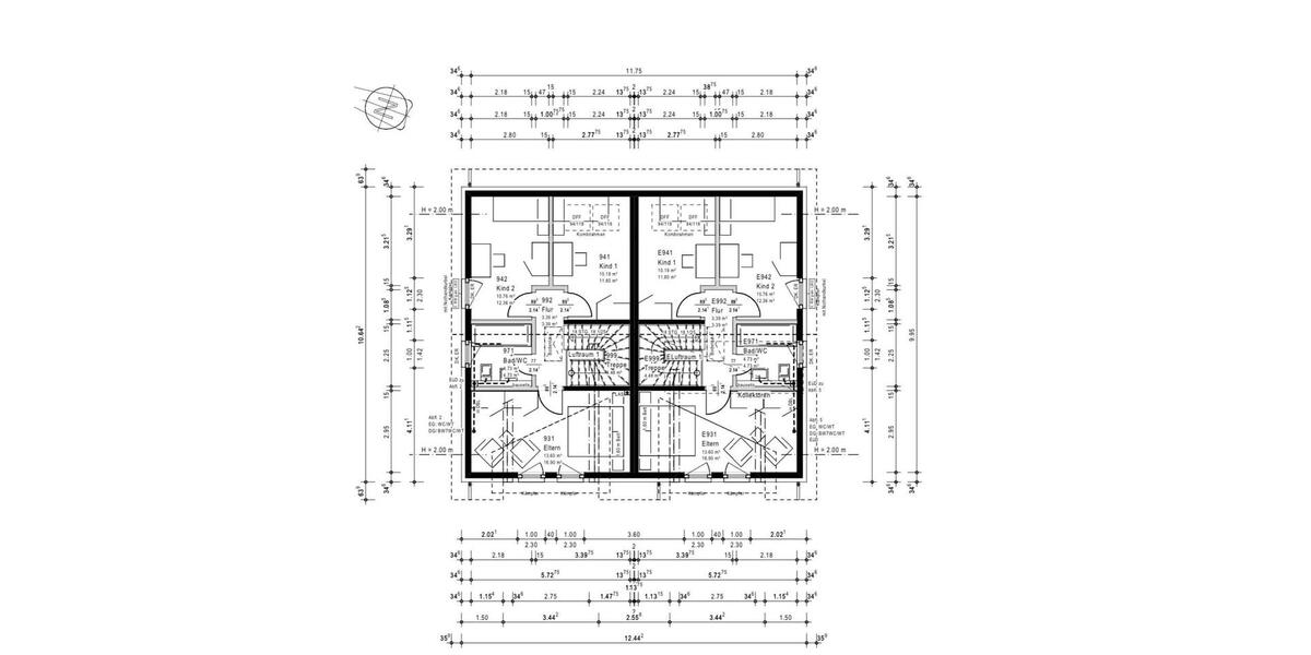 Doppelhaushälfte Bad Laasphe - 4 Zimmer, 109 m&sup2;, 375.000&euro; | Angebot:26799573