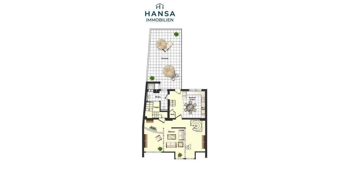 Etagenwohnung Siegen - 2 Zimmer, 110 m&sup2;, 398.000&euro; | Angebot:25778872