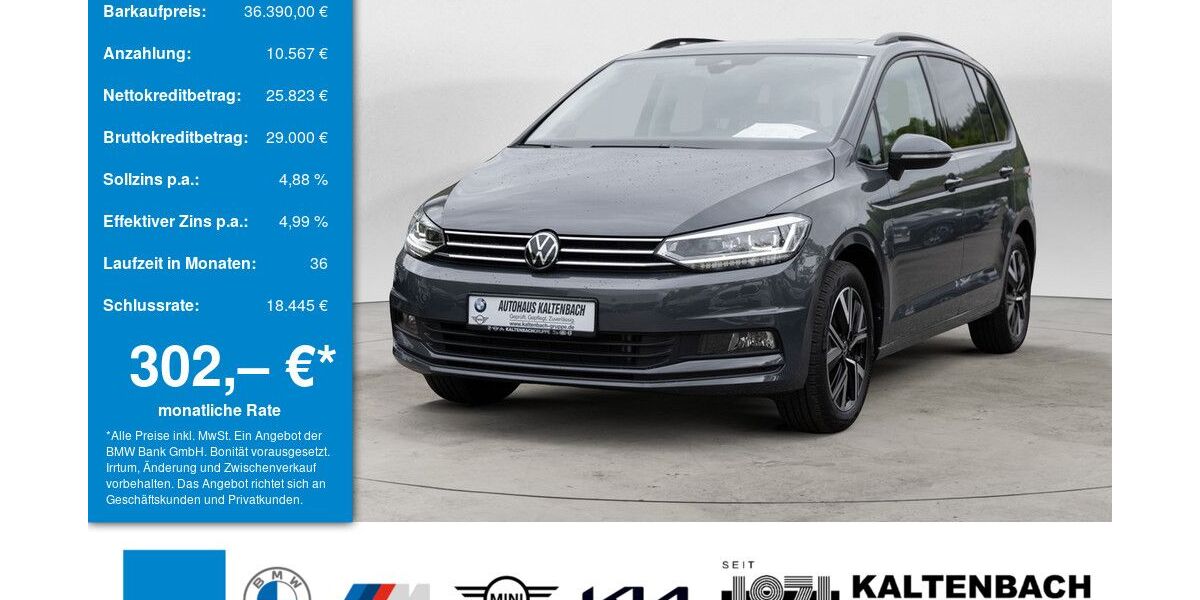 VW Touran 26.810 km 35.890 &euro; Lennestadt 57368