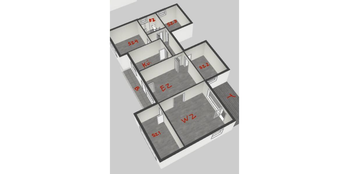 Einfamilienhaus Siegen Eiserfeld - 5 Zimmer, 124 m&sup2;, 240.000&euro; | Angebot:25640039