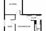 Erdgeschoßwohnung Attendorn - 2.5 Zimmer, 48 m&sup2;, 414&euro; | Angebot:26657437