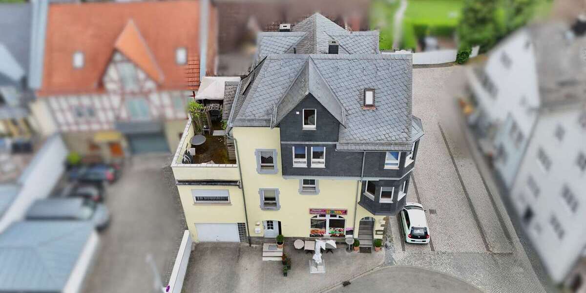 2 Wohneinheiten & Gewerbeeinheit in Top-Lage von Herborn - Mehrfamilienhaus, Wohnhaus Herborn | Angebot:26828615