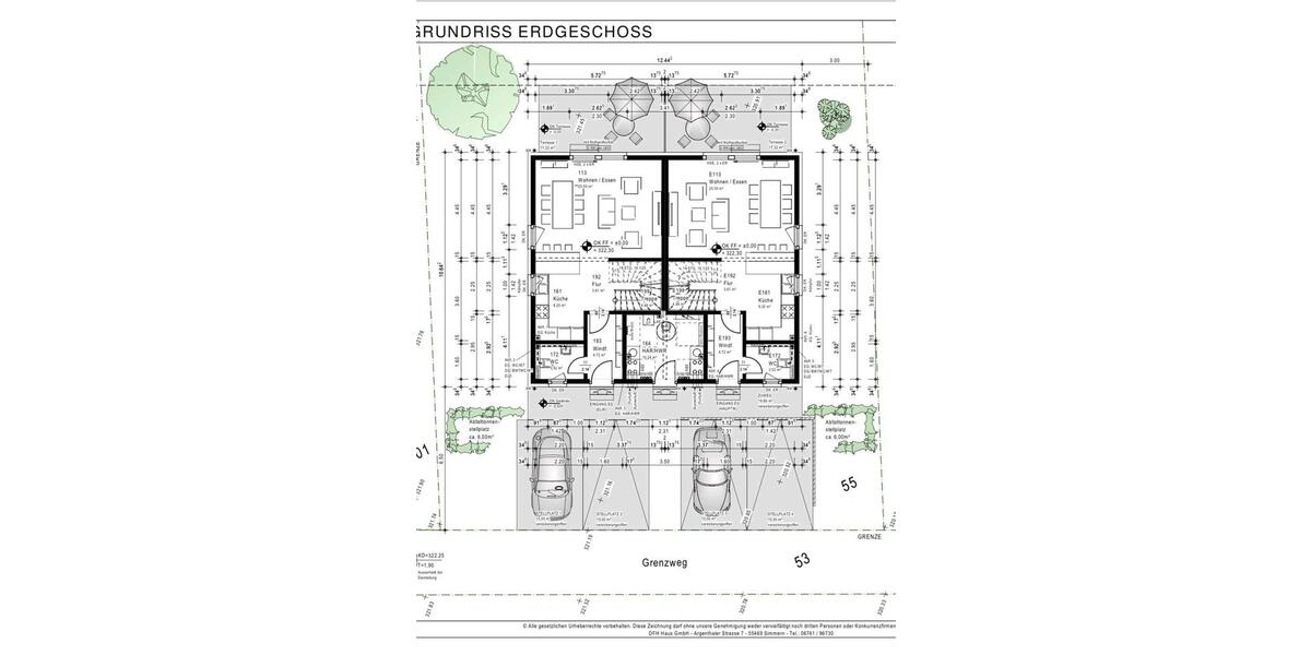 Doppelhaushälfte Bad Laasphe - 4 Zimmer, 109 m&sup2;, 375.000&euro; | Angebot:26799573
