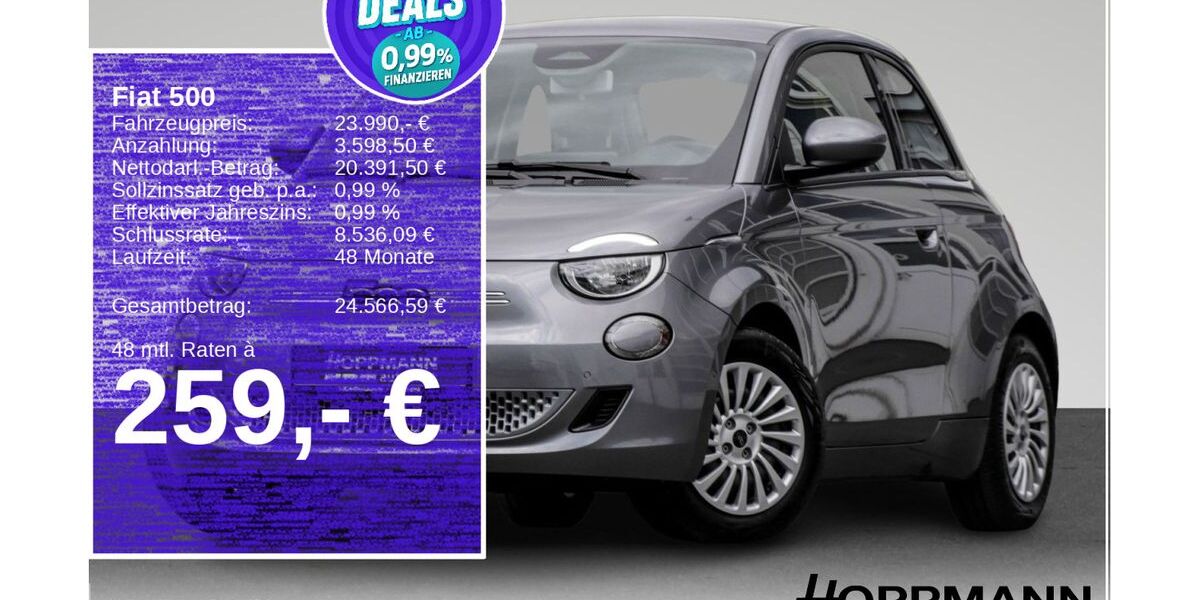 Fiat 500e 22.105 km 23.990 &euro; Siegen 57072