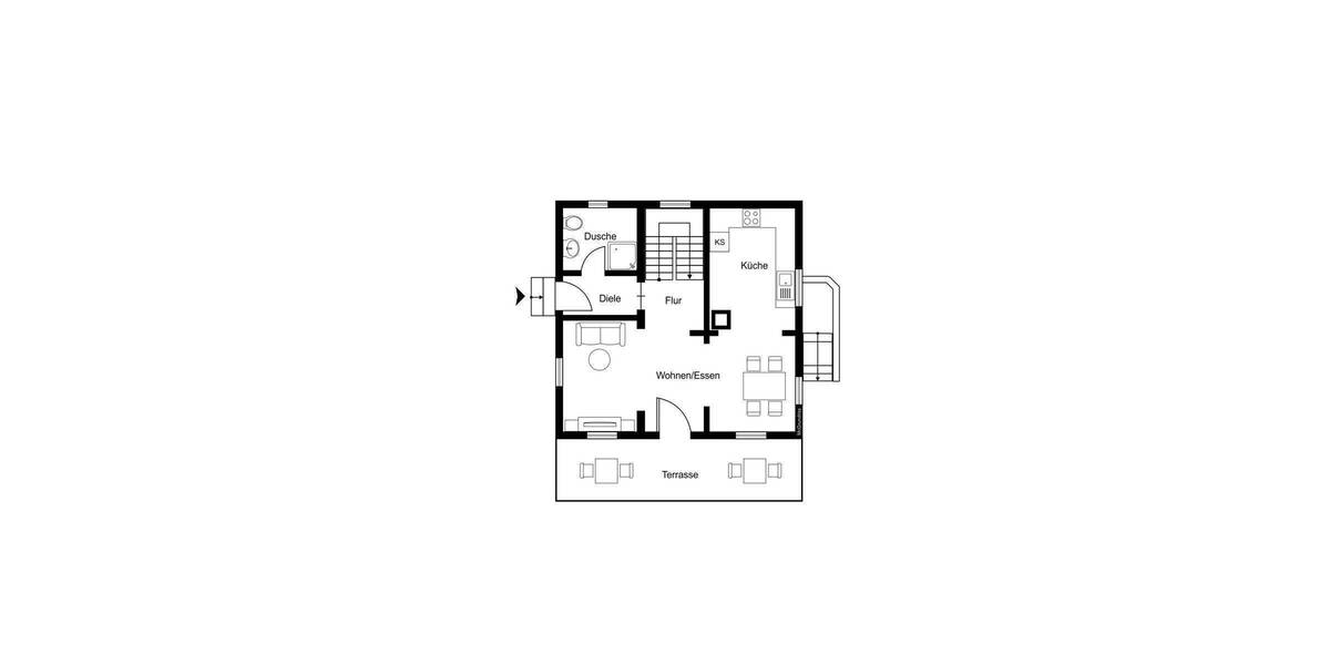 Einfamilienhaus Attendorn Wörmge - 4 Zimmer, 91 m&sup2;, 229.500&euro; | Angebot:25679907