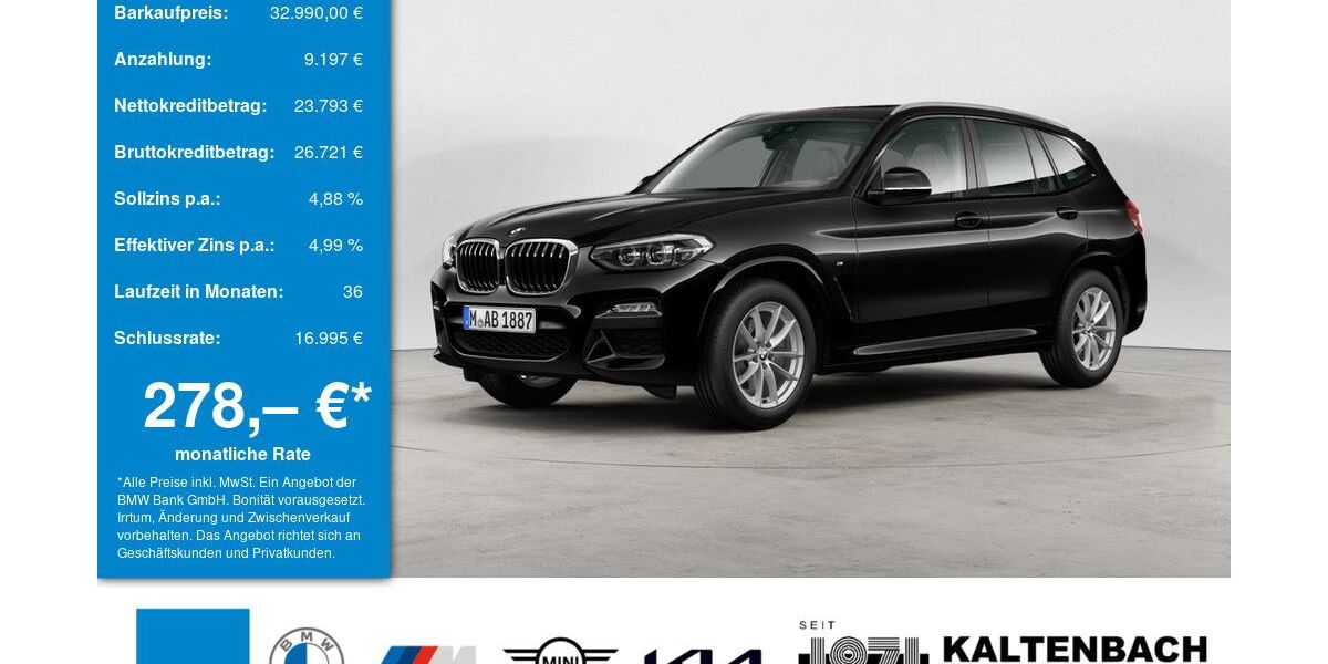 BMW X3 73.500 km 32.490 &euro; Olpe 57462