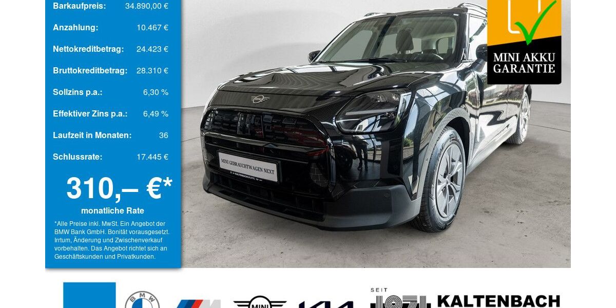 Mini Countryman E (Cooper) 35.010 km 34.890 &euro; Waldbröl 51545