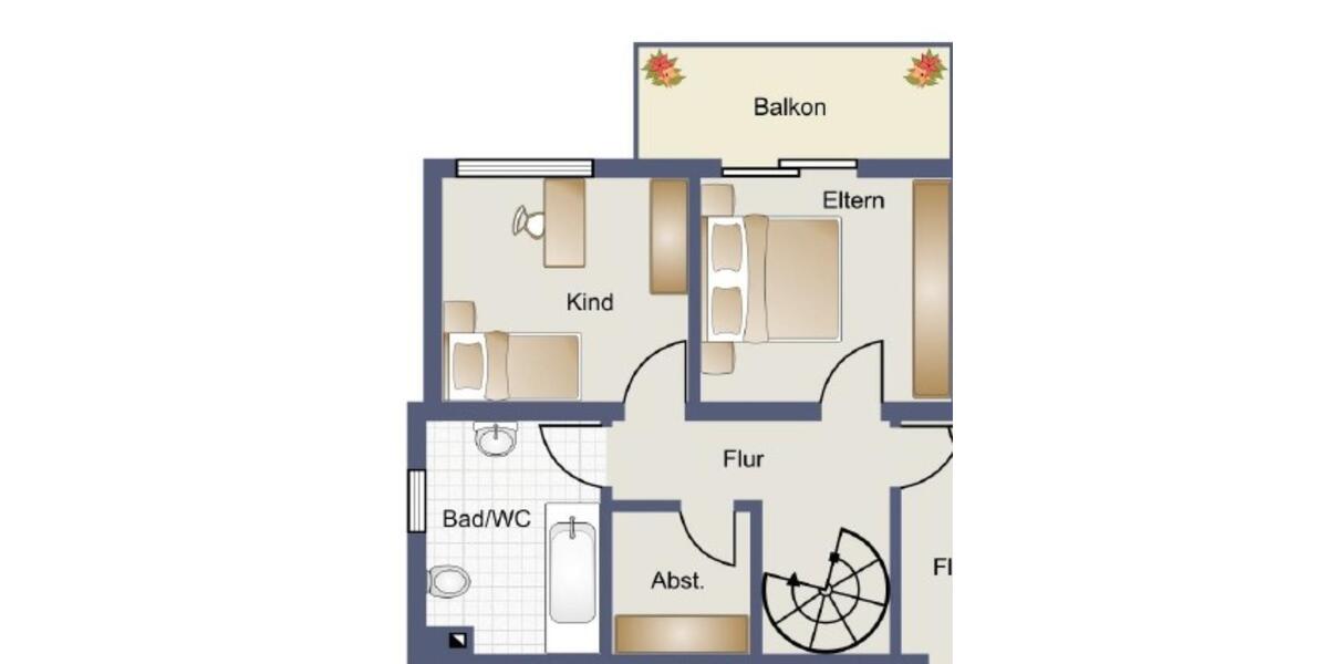 Maisonettenwohnung Daaden - 3 Zimmer, 105 m&sup2;, 700&euro; | Angebot:25722643