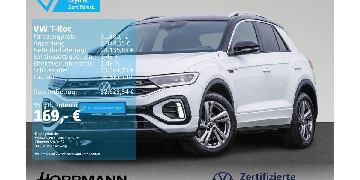 VW T-Roc 22.609 km 30.970 &euro; Herborn 35745