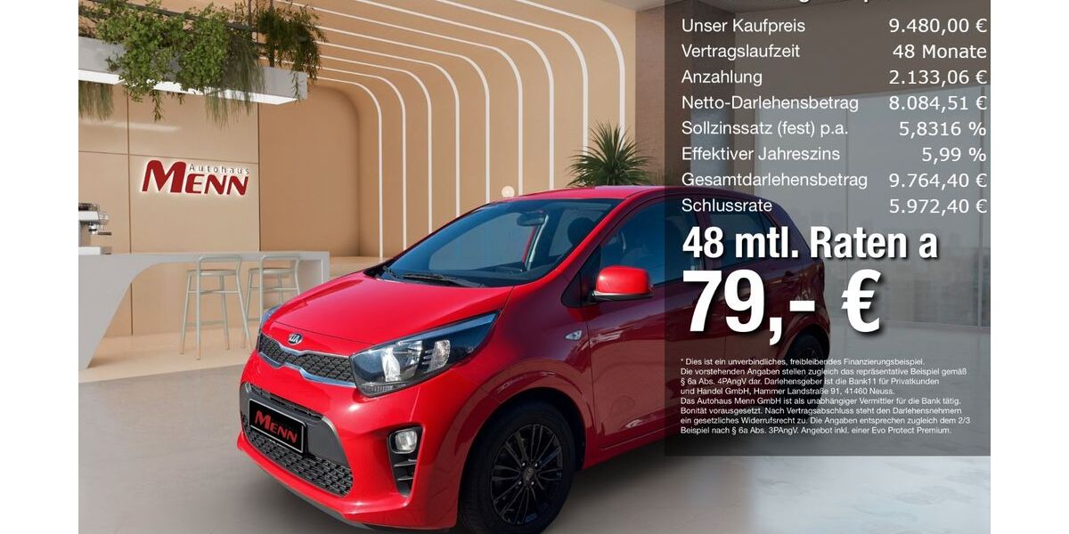 Kia Picanto 81.280 km 9.480 &euro; Siegen 57074