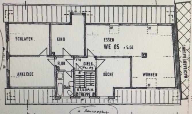 Dachgeschoßwohnung Siegen - 4 Zimmer, 95 m&sup2;, 880&euro; | Angebot:25994190