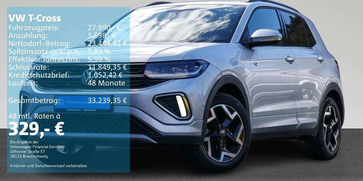VW T-Cross 11.237 km 27.990 &euro; Herborn 35745