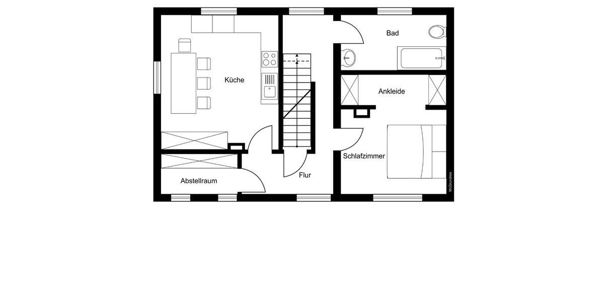 Einfamilienhaus Attendorn - 3 Zimmer, 100 m&sup2;, 950&euro; | Angebot:24554362