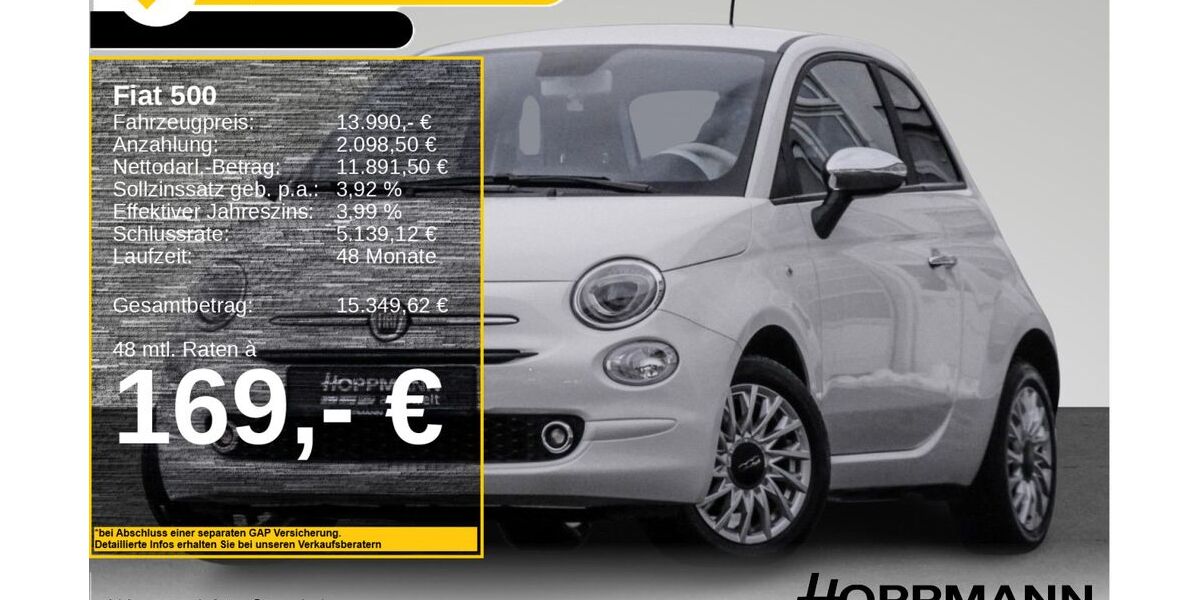 Fiat 500 20.144 km 13.990 &euro; Siegen 57072