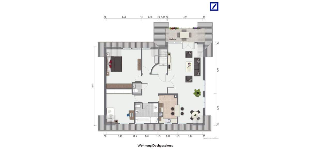 Etagenwohnung Scheuerfeld - 3 Zimmer, 110 m&sup2;, 147.500&euro; | Angebot:25744194