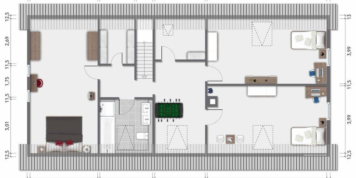 Einfamilienhaus Molzhain - 5 Zimmer, 222 m&sup2;, 224.000&euro; | Angebot:25687122