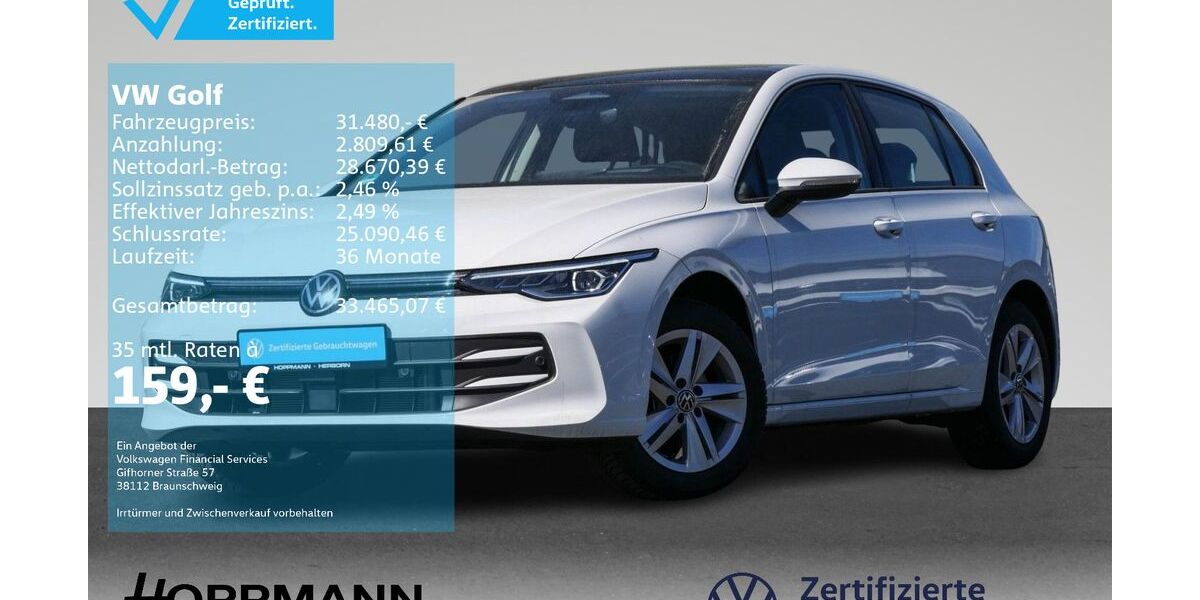 VW Golf 6.029 km 31.480 &euro; Herborn 35745
