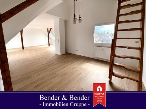 Dachgeschoßwohnung Wissen - 2 Zimmer, 91 m&sup2;, 800&euro; | Angebot:26544360