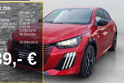 Peugeot 208 7.090 km 18.470 &euro; Attendorn 57439
