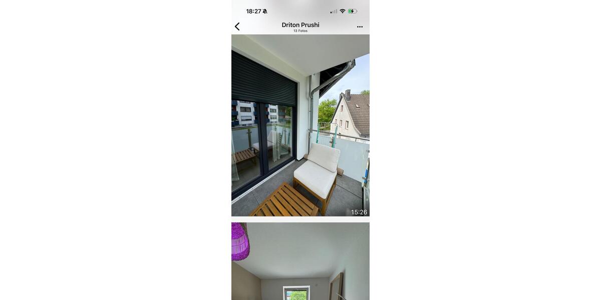 Etagenwohnung Siegen Eiserfeld - 2 Zimmer, 35 m&sup2;, 480&euro; | Angebot:26413490