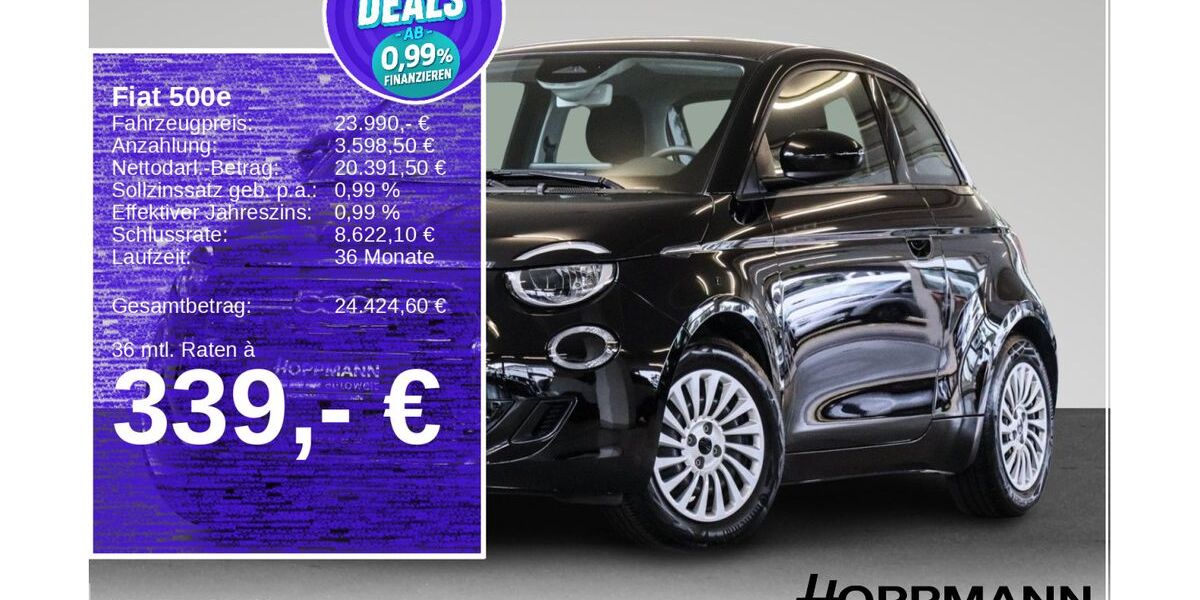 Fiat 500e 19.337 km 23.990 &euro; Siegen 57072